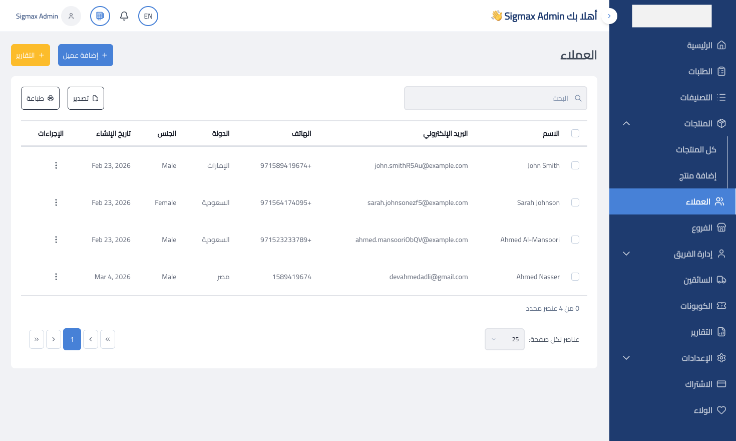 Global POS Interface